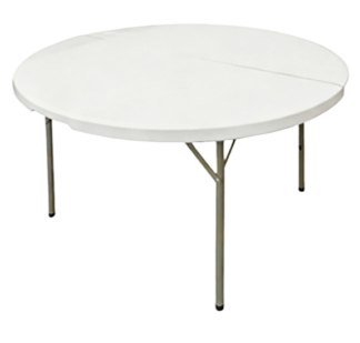 Alquiler de mesa redonda plegable de banquete